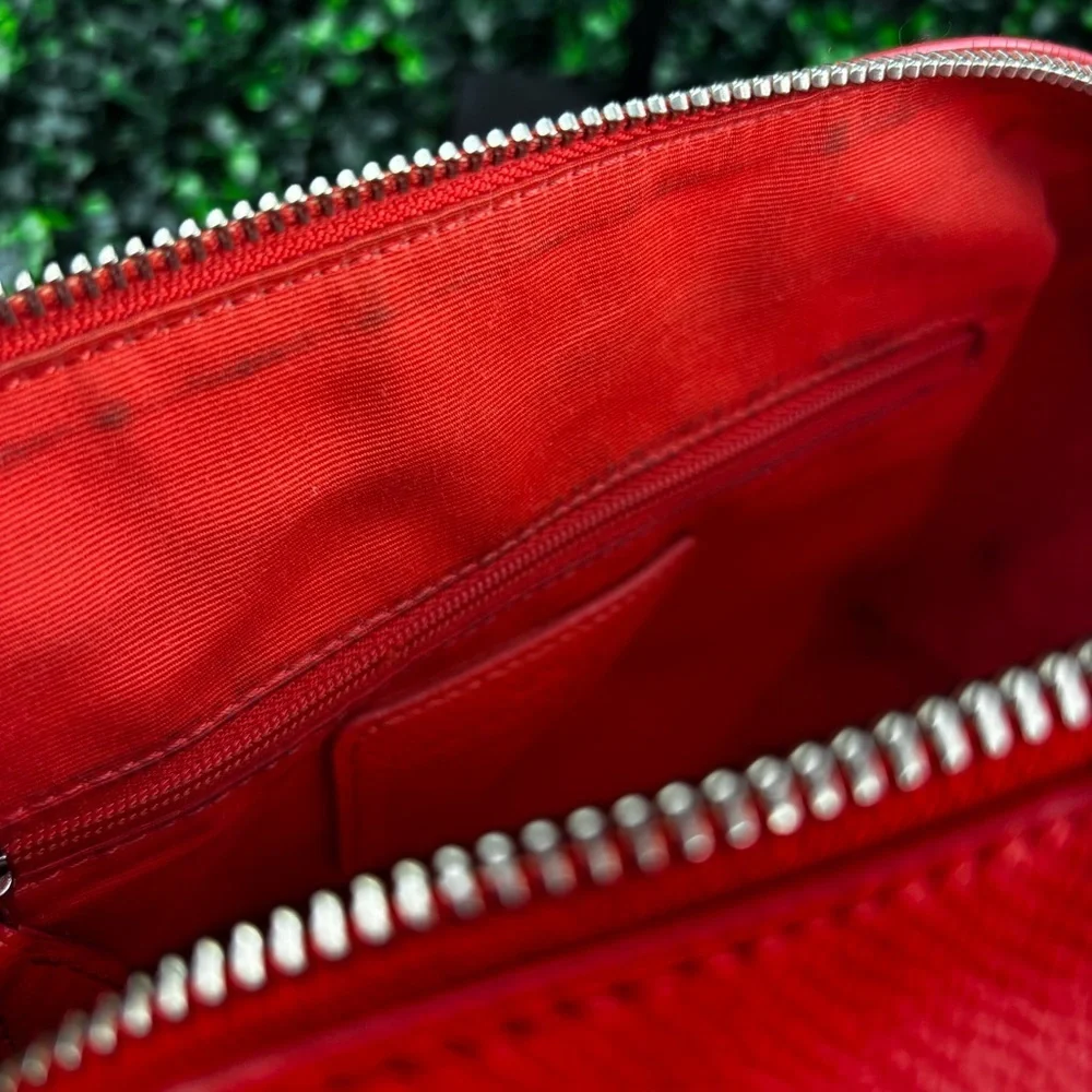 COACH MINI BENNETT SATCHEL FEATURING ORANGE PEBBLES LEATHER